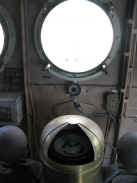 4-16-06 Compass in wheel house c1943.jpg (63768 bytes)