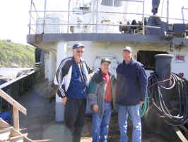 Joe Peterson, Stan Bibby, Randy Corrigan on Comanche 4-21-06.JPG (740568 bytes)